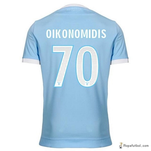 Camiseta Lazio Replica Primera Ropa Oikonomidis 2017/18